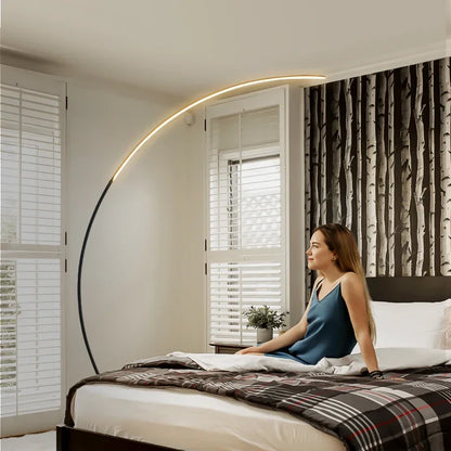 Lampe de Chevet Lampadaire Nordique d'Angle Luxueux