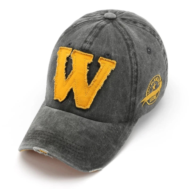 Casquette Baseball Unisexe Vintage Lettre W – Westside