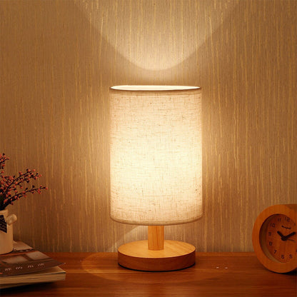 Lampe de Chevet en Bois au Design Original et Naturel