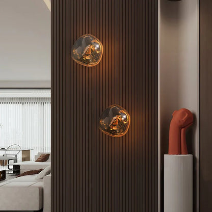 Applique lava ball design