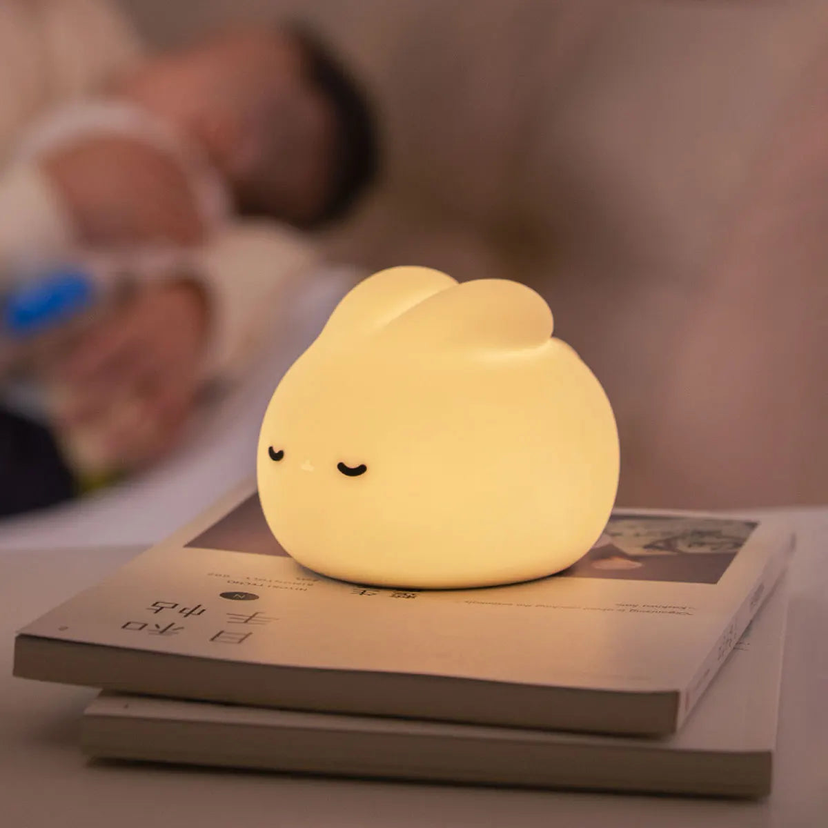 Lampe De Chevet Lapin Silicone Pour Chambre Enfant