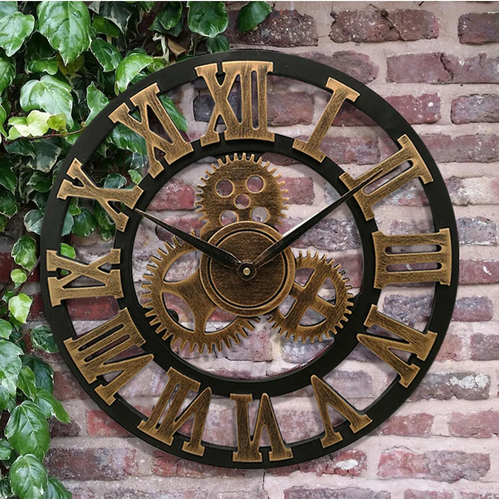 Horloge Murale Industrielle