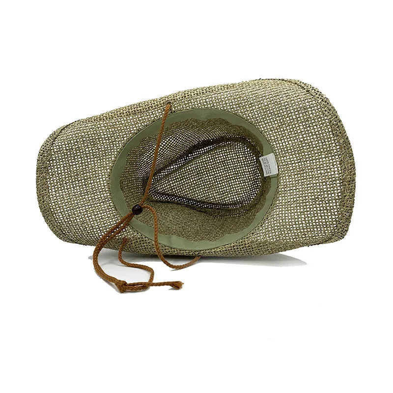 Chapeau Cowboy en Paille - CattlemanCrest