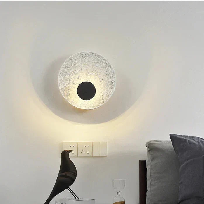 Applique Murale LED Lune - Design Moderne avec Éclairage Efficace pour Salon et Chambre