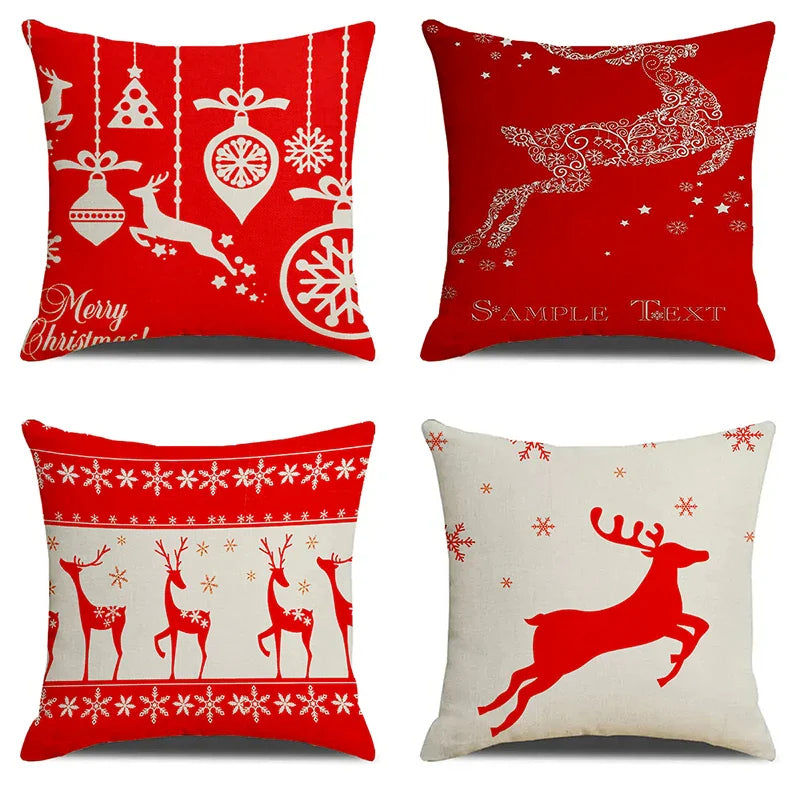 House de coussin de noël 40 x 40 cm