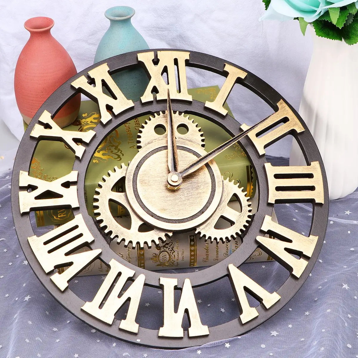 Horloge Murale Industrielle