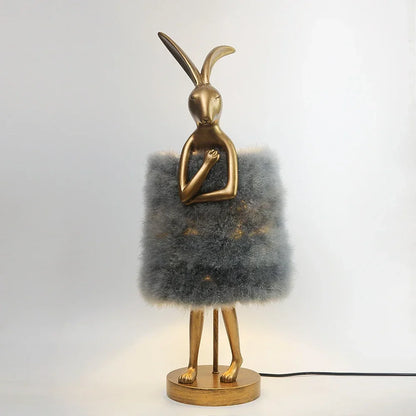 Lampe de Chevet Plume en Forme de Lapin