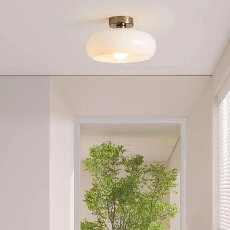 Lampe Suspendue de Chevet Nordique en Verre