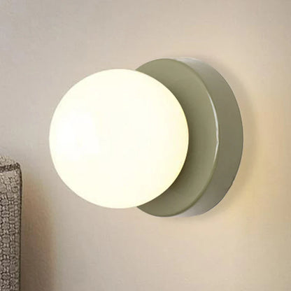 Lampe de chevet Murale Boule Vintage Coloré