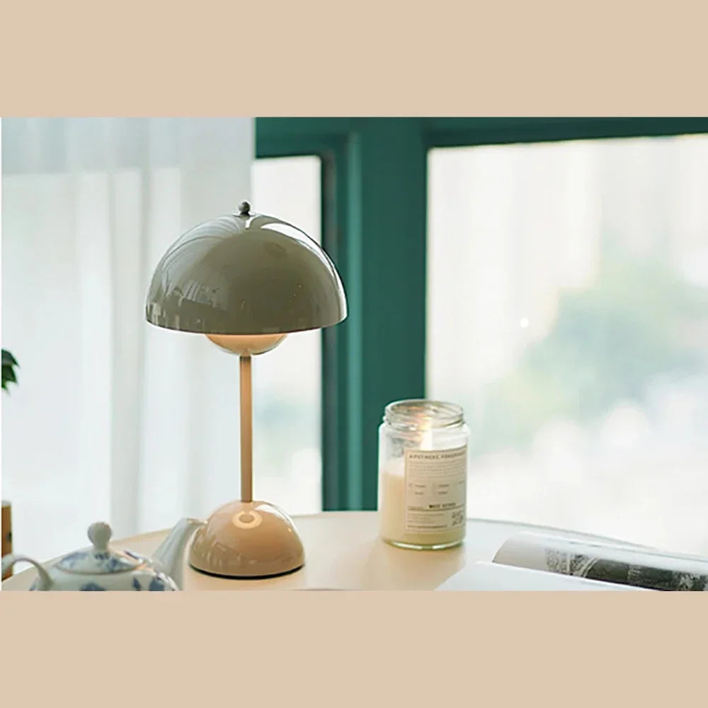 Lampe de Chevet Vintage Champignon Tactile