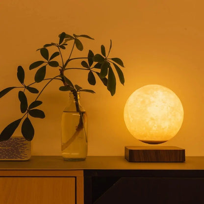 Lampe de Chevet Lune Flottante Magnétique
