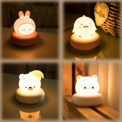 Lampe de chevet Animaux Mignon pour Enfants