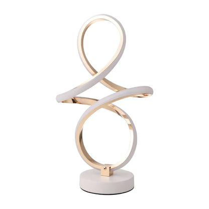 Lampe de chevet Spirale Luxe Élégante