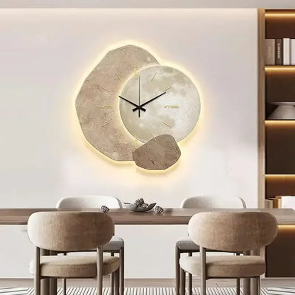 Horloge Murale en Bois - Élégance Silencieuse pour Votre Intérieur