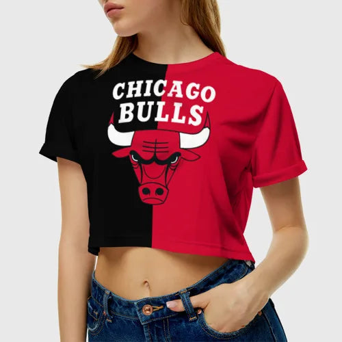 Crop top chicago bulls