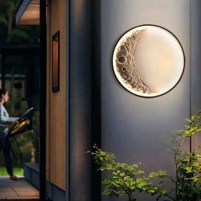 Lampe de chevet Murale Lune LED Moderne