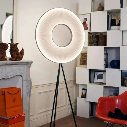 Lampe De Chevet En Tissu Design Rond