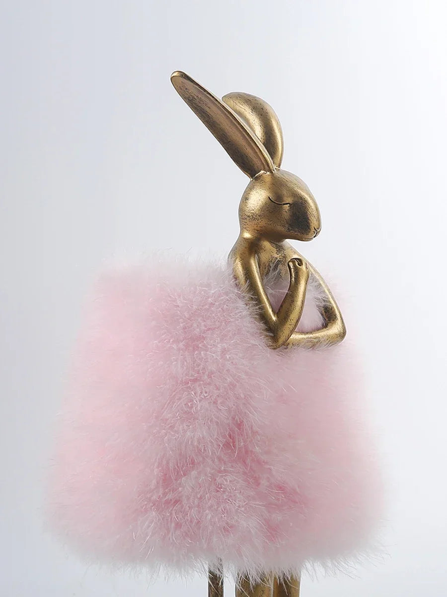Lampe de Chevet Plume en Forme de Lapin