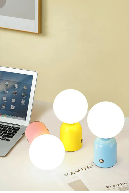 Lampe de Chevet Nordique Tactile Rechargeable