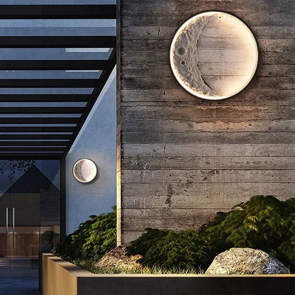 Lampe de chevet Murale Lune LED Moderne