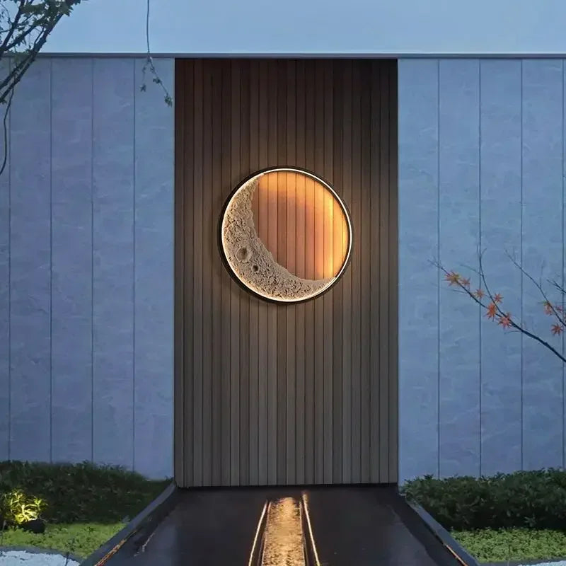 Lampe de chevet Murale Lune LED Moderne