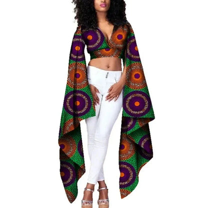 Africain crop top