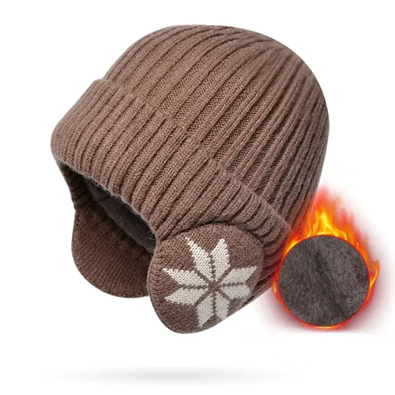 Bonnet Hiver avec Protège-Oreilles Ultra-Chaud & Doux - NordicWarm