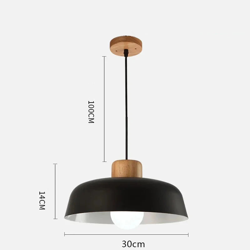 Lampe de Chevet Lustre Suspendue Nordique Coloré