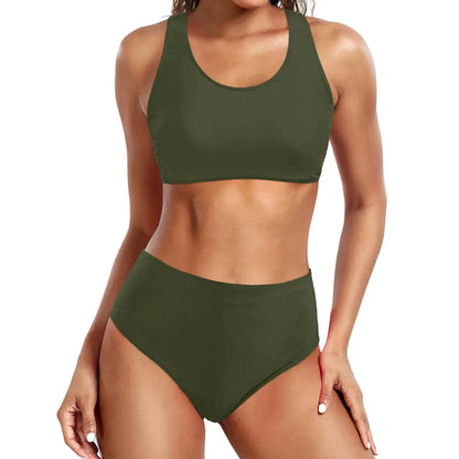 Femme maillot de bain crop tops
