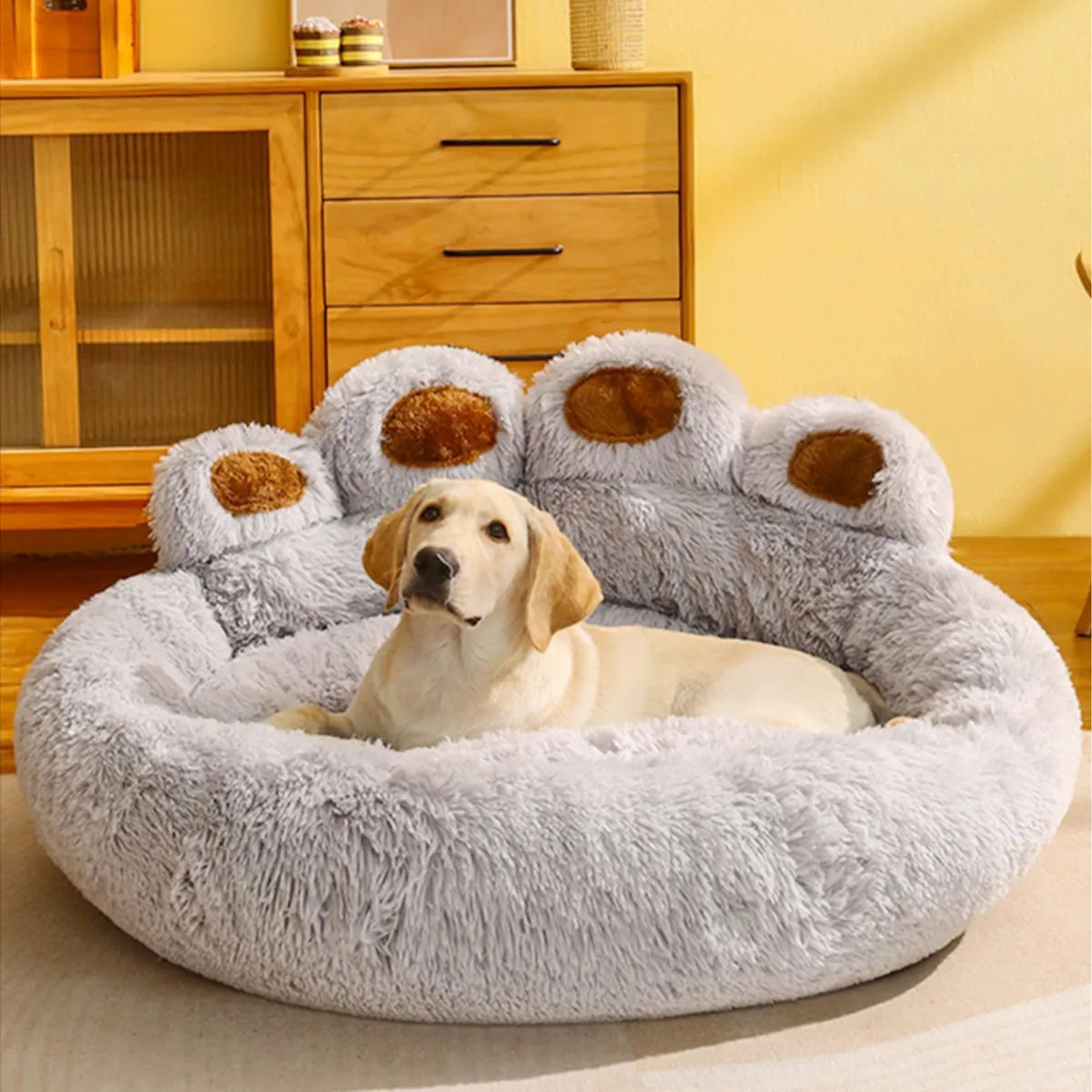Grand coussin chien