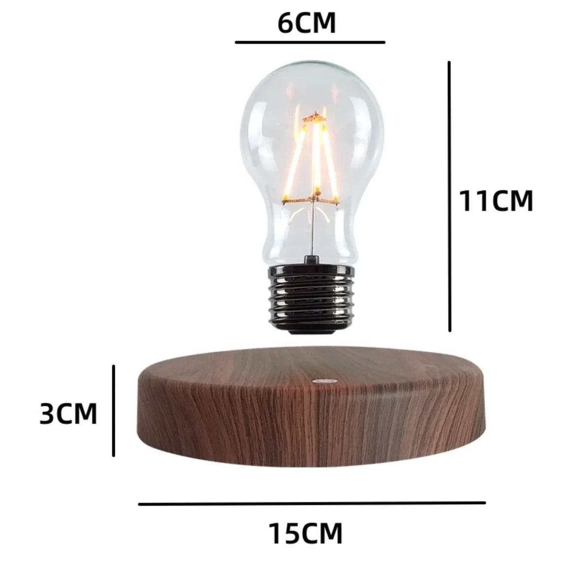Lampe de Chevet à Lévitation Magnétique