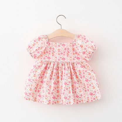 Robe Princesse Bébé en Fleurs