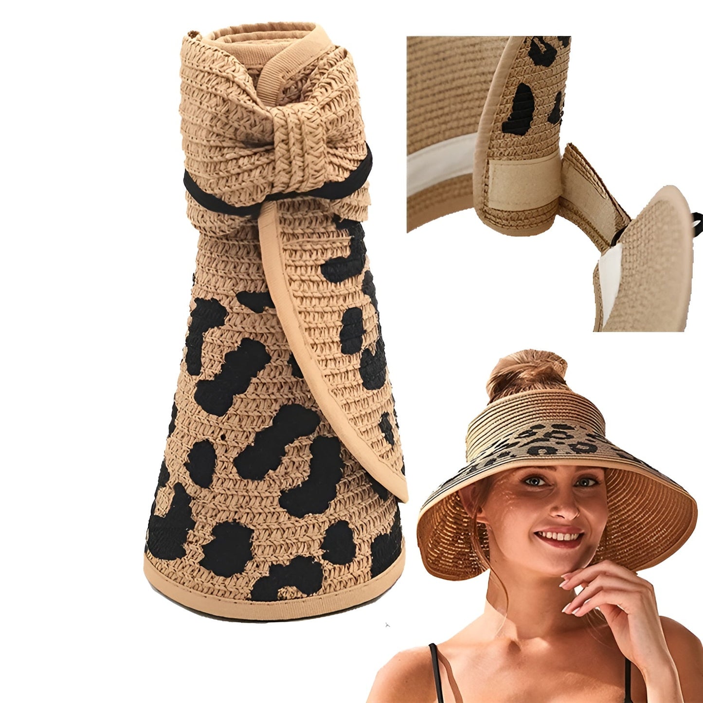 Chapeau De Paille Femme Imprimé – Luma