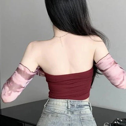 Crop top grunge