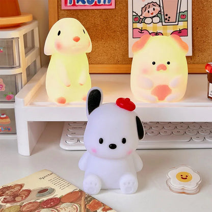 Lampe de chevet animaux cartoon pour enfant