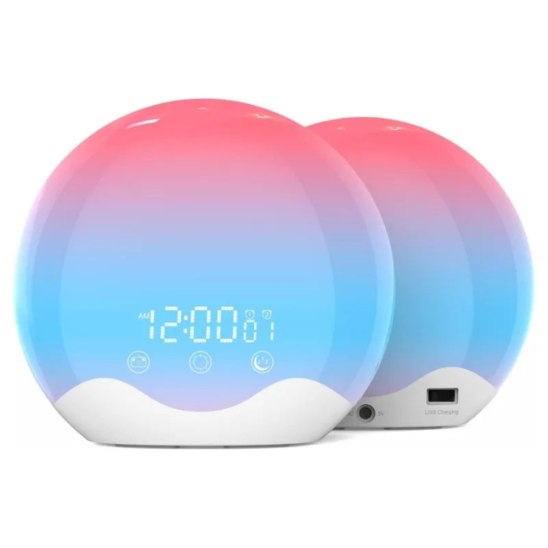 Réveil lumineux couleur