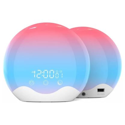Réveil lumineux couleur