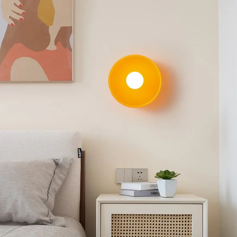 Lampe de chevet Murale en Verre LED Vintage