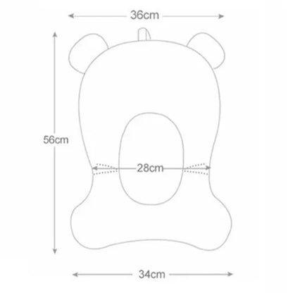 Coussin baignoire bébé