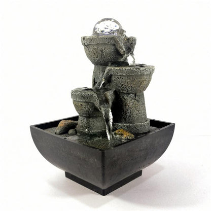 Fontaine Zen Intérieur avec Boule