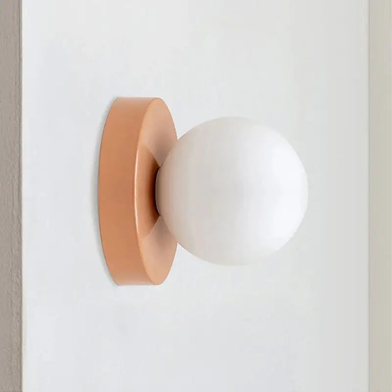Lampe de chevet Murale Boule Vintage Coloré