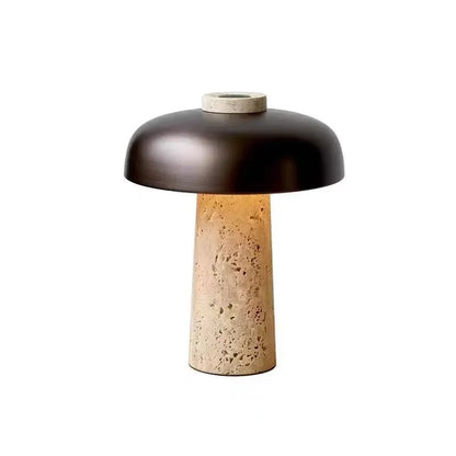Lampe de Chevet Nordique en Pierre Naturelle