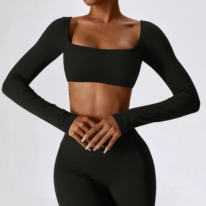 Crop top running femme