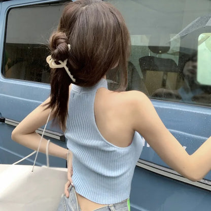 Crop top croisé devant
