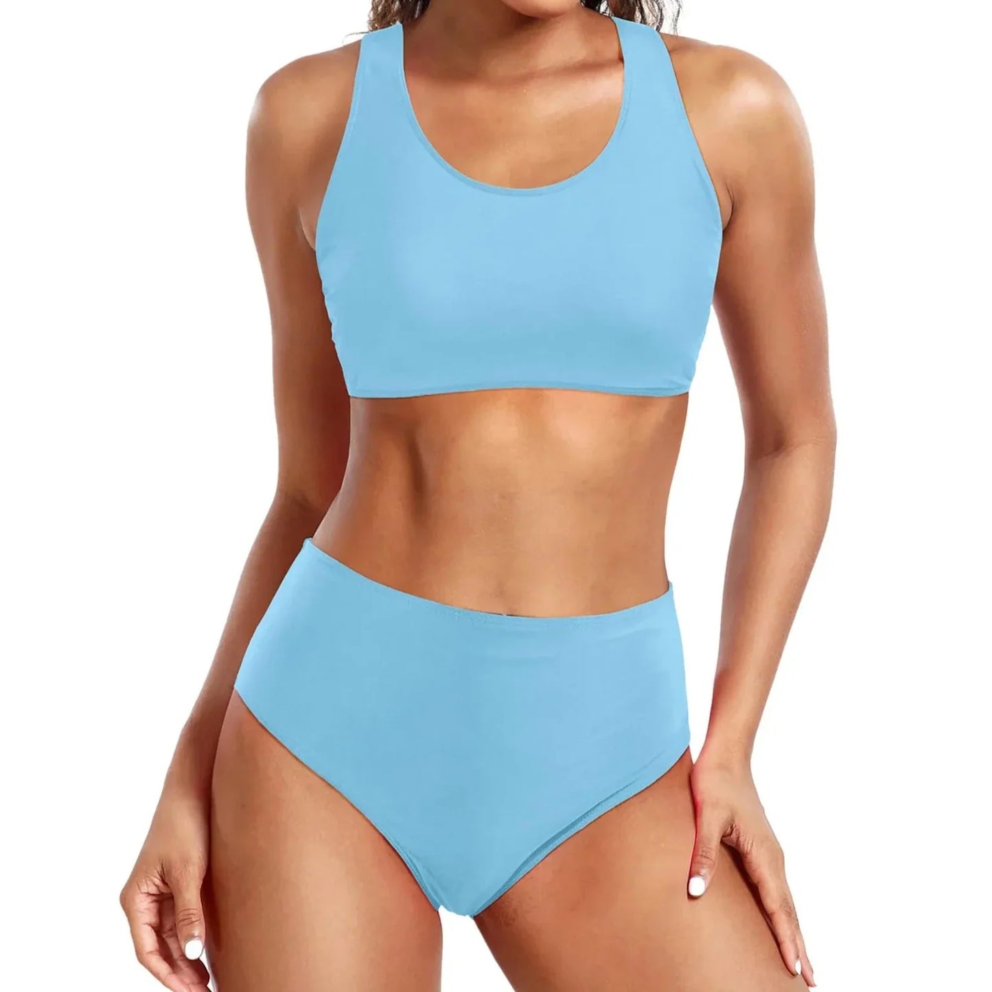 Crop top femme maillot de bain
