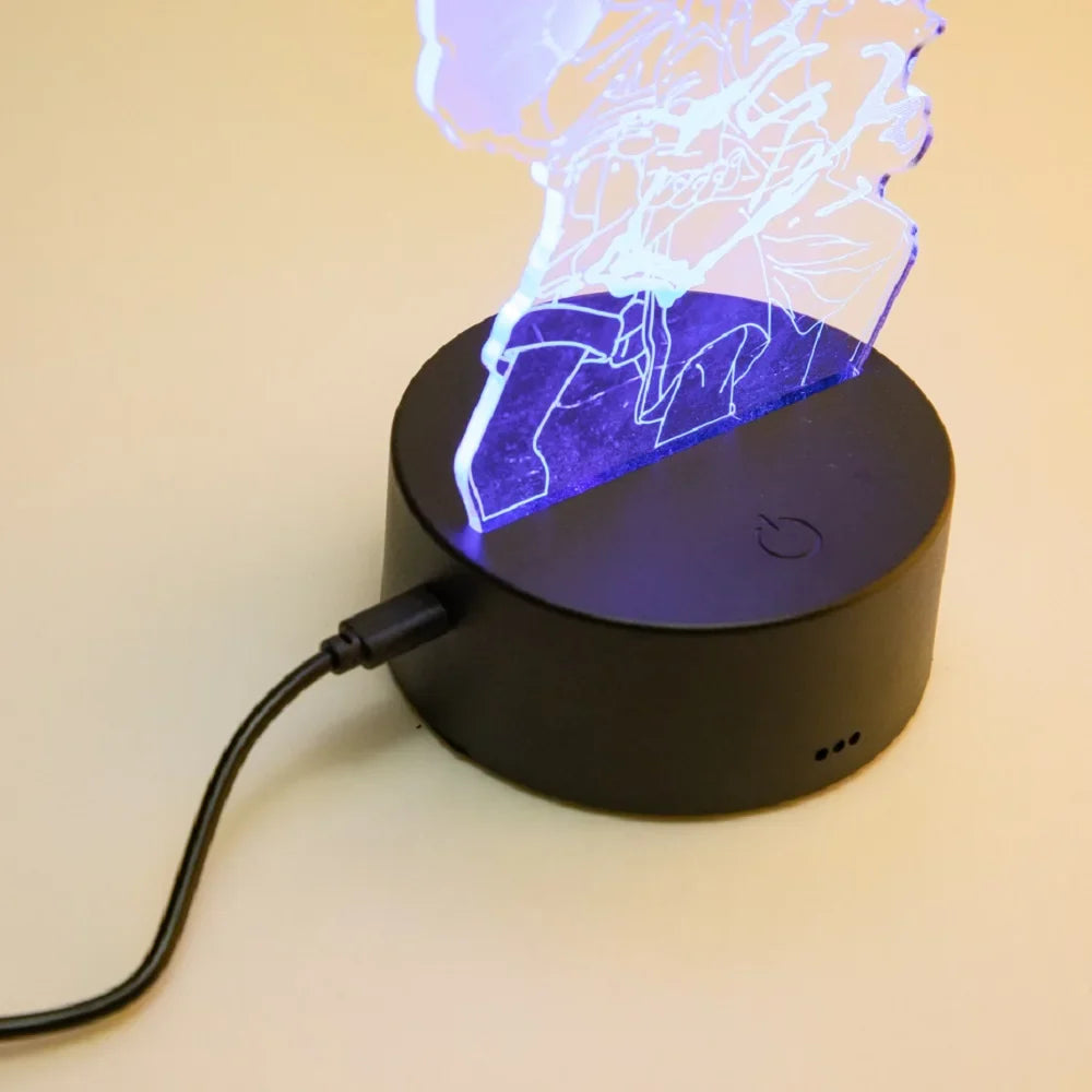 Lampe de chevet 3D Tactile Animaux