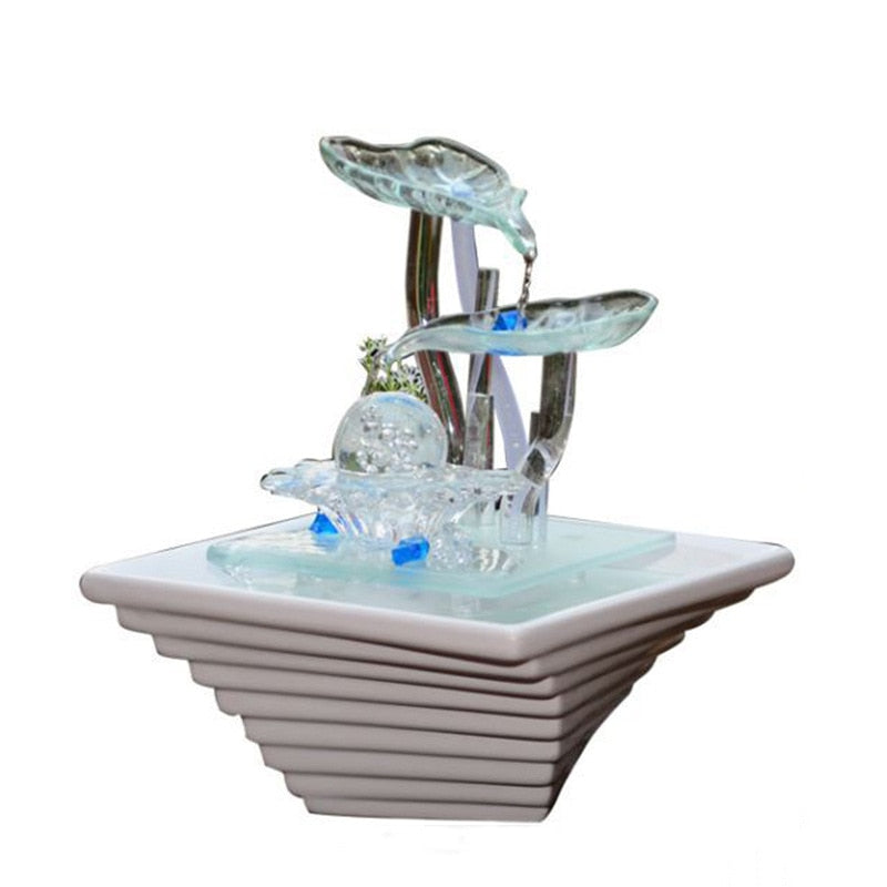 Fontaine à Eau Lumineuse d'Intérieur