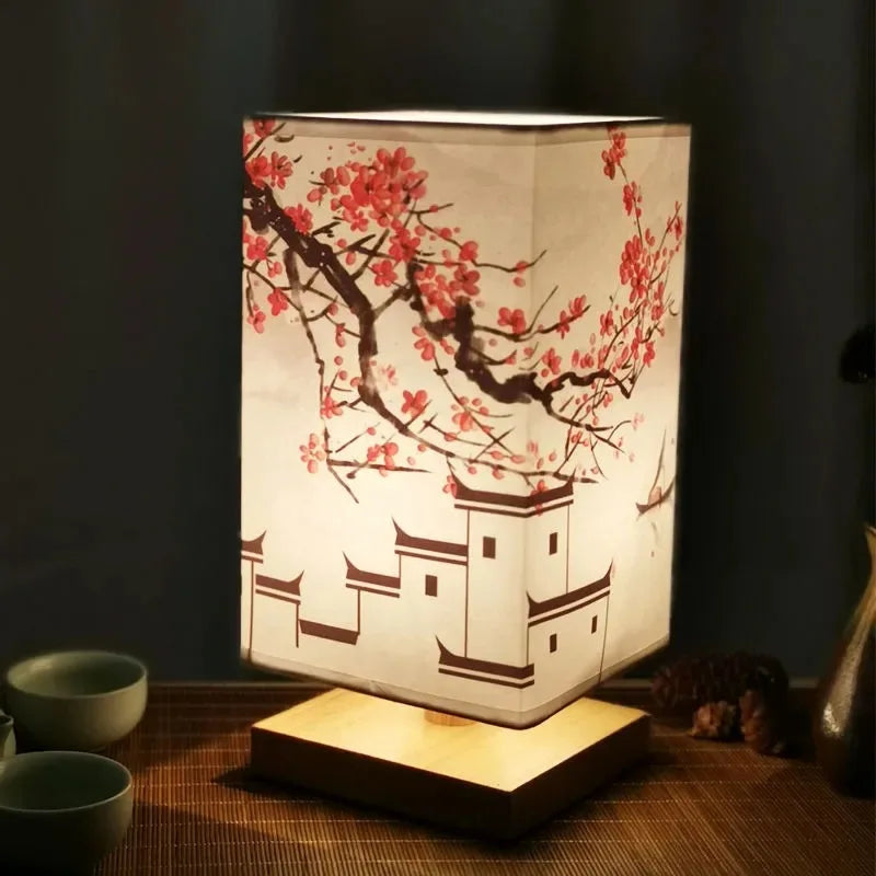 Lampe de chevet Japonaise Originale