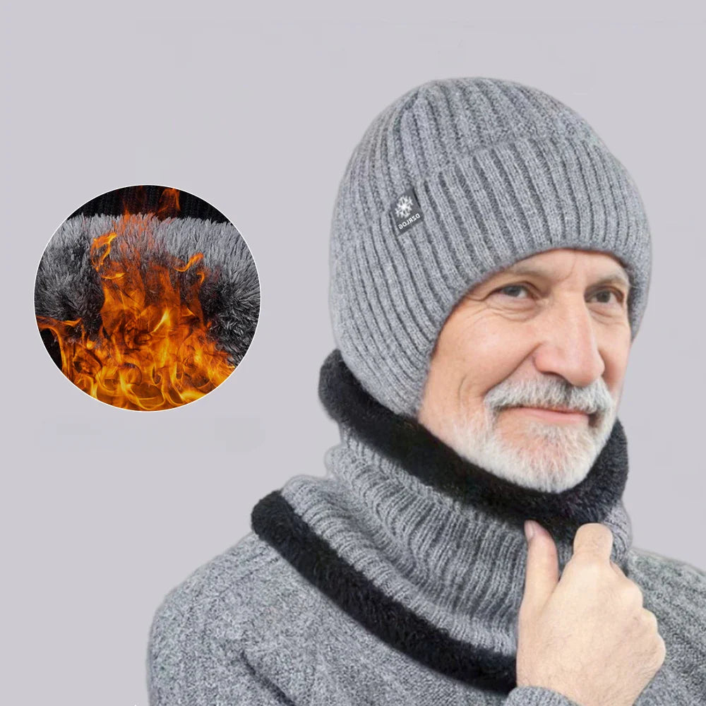 Bonnet Hiver Doublé en Polaire - FrostShield