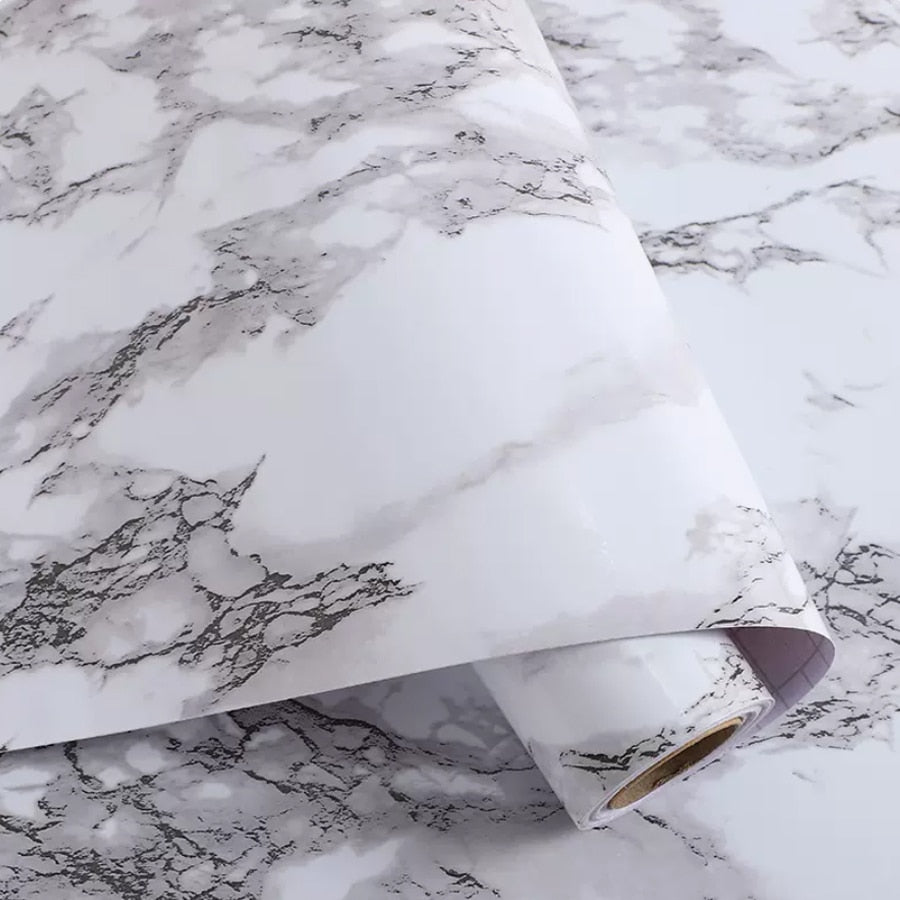 Papier peint adhésif pour meuble Marbré